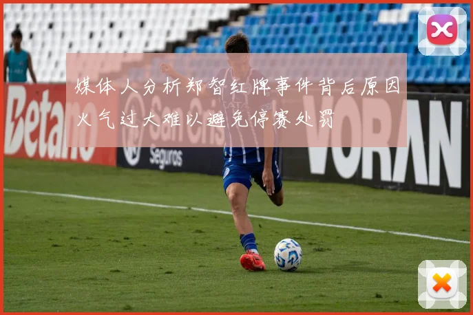 媒体人分析郑智红牌事件背后原因火气过大难以避免停赛处罚